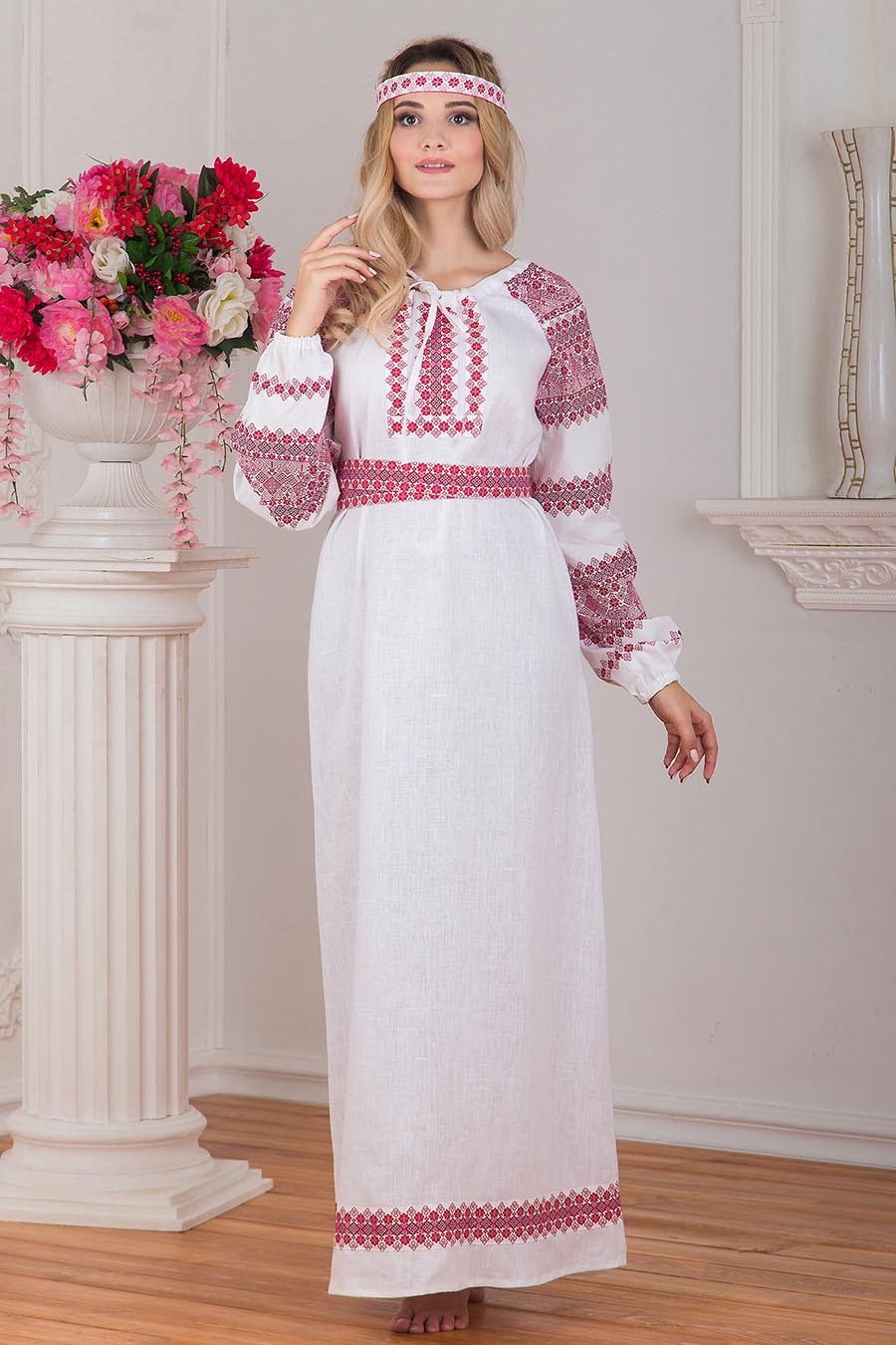 A playful frame from Women in Slavic costumes — online in Mumbai