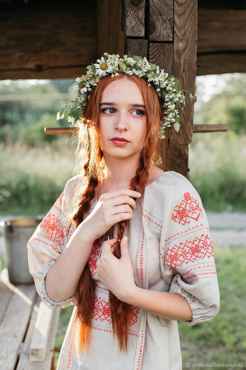 A playful frame from Girls in Slavic costumes — online in Mumbai